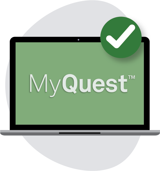 Results in MyQuest